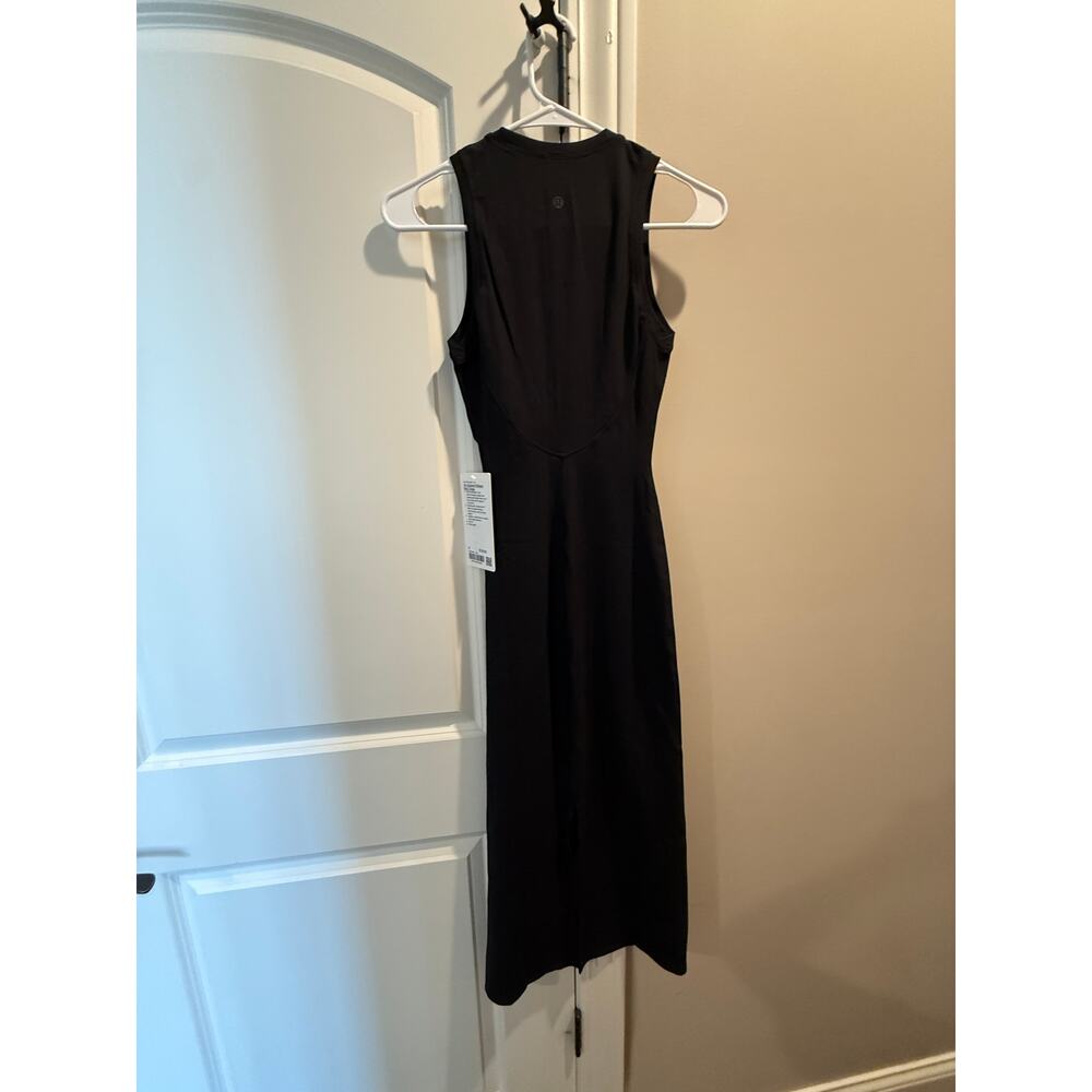 NWT Lululemon all aligned ribbed midi dress, size 0 - Picture 5 of 5